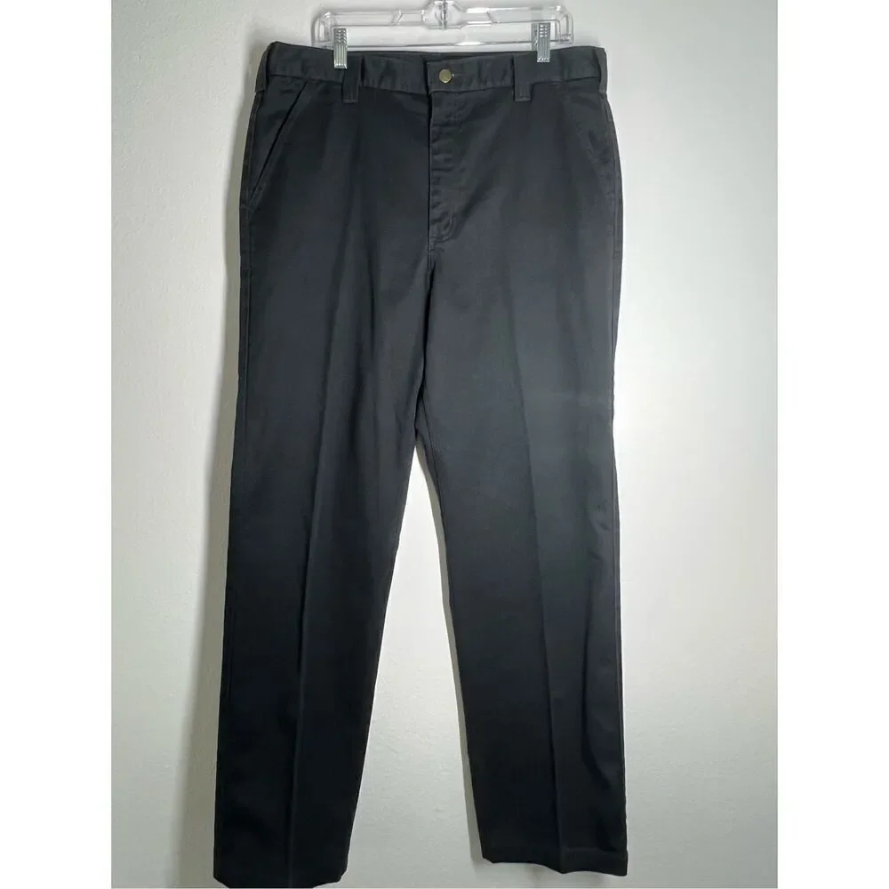 Carhartt Black Chino Pants - Men’s Size 38 x 34 Relaxed Fit